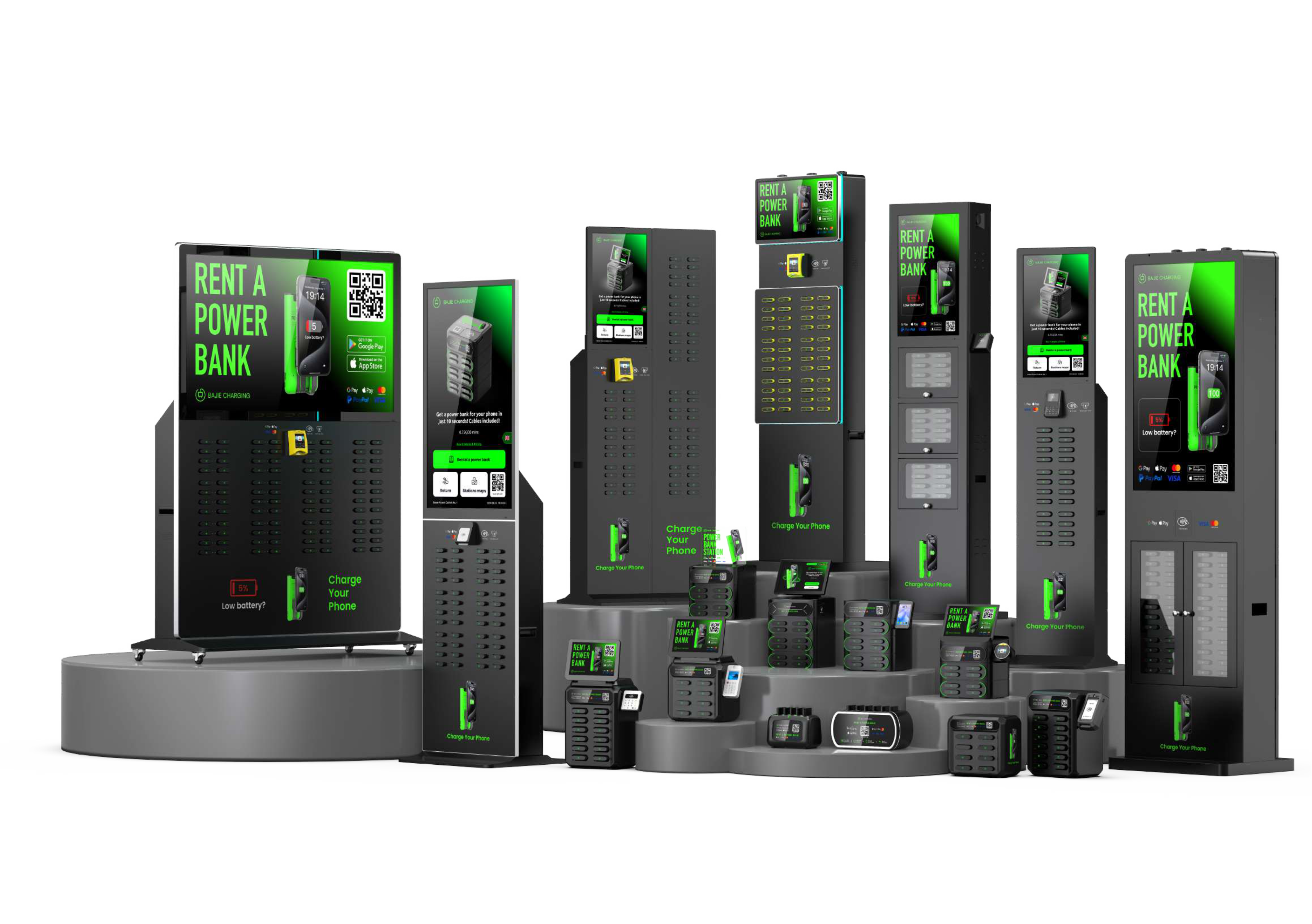 LINQMI Power Station — Rent A Power Bank
